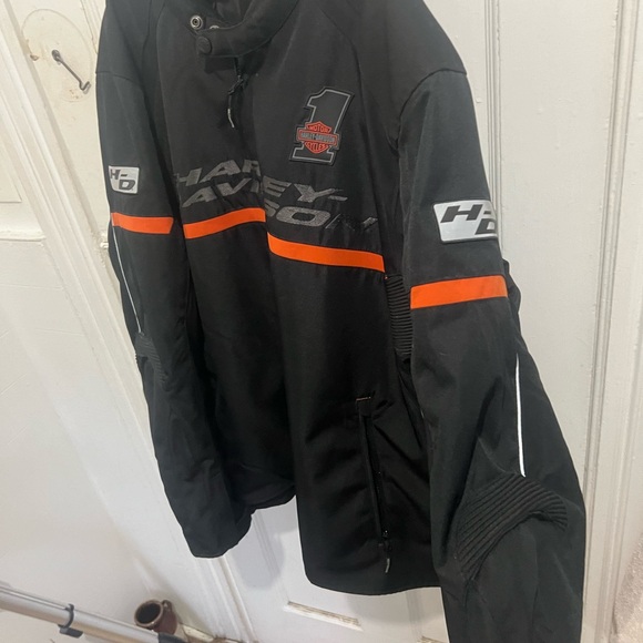 Harley Davidson Heavy Duty Riding Jacket 4XL excellent shape. - Picture 10 of 11